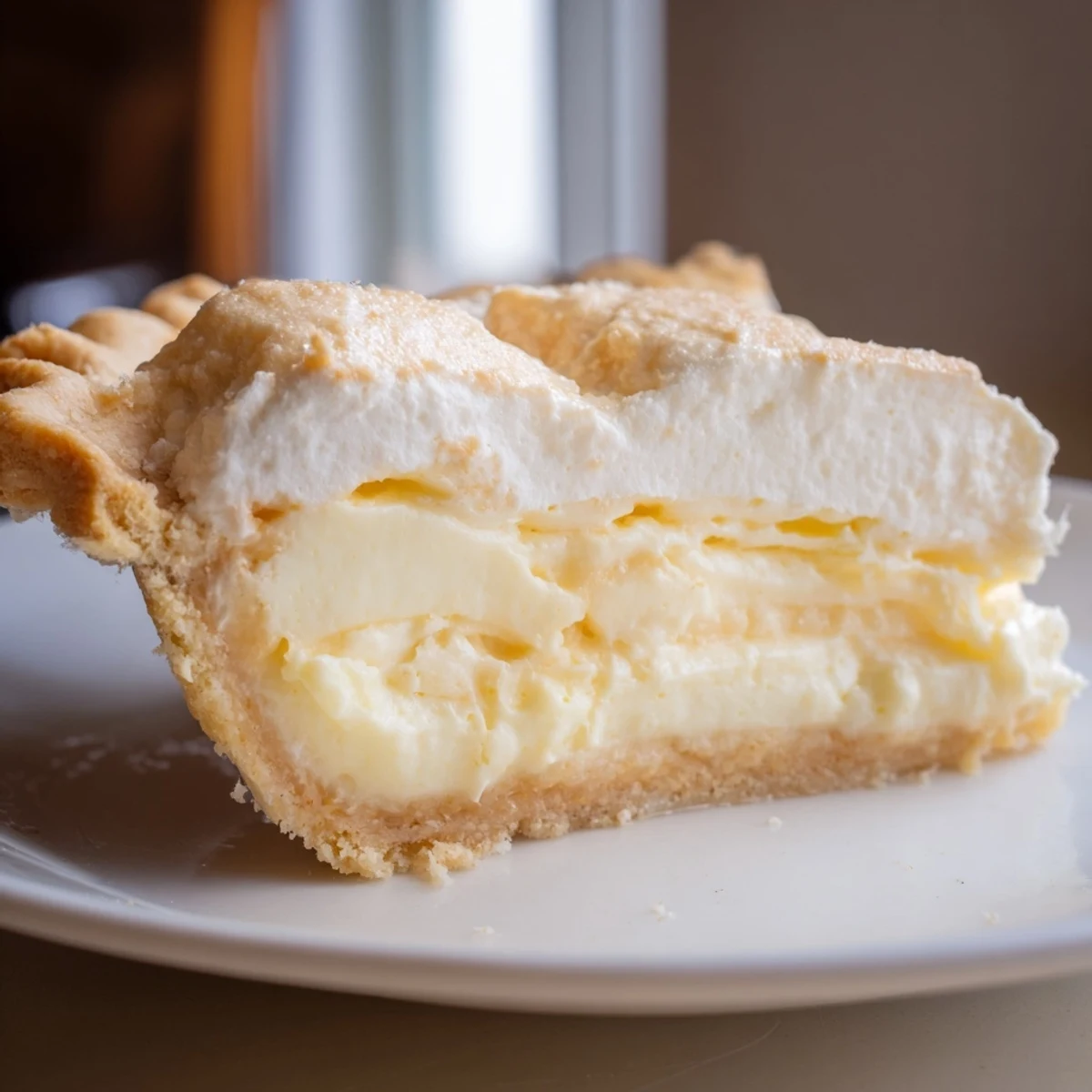 Water Pie Custard Vanilla Crust