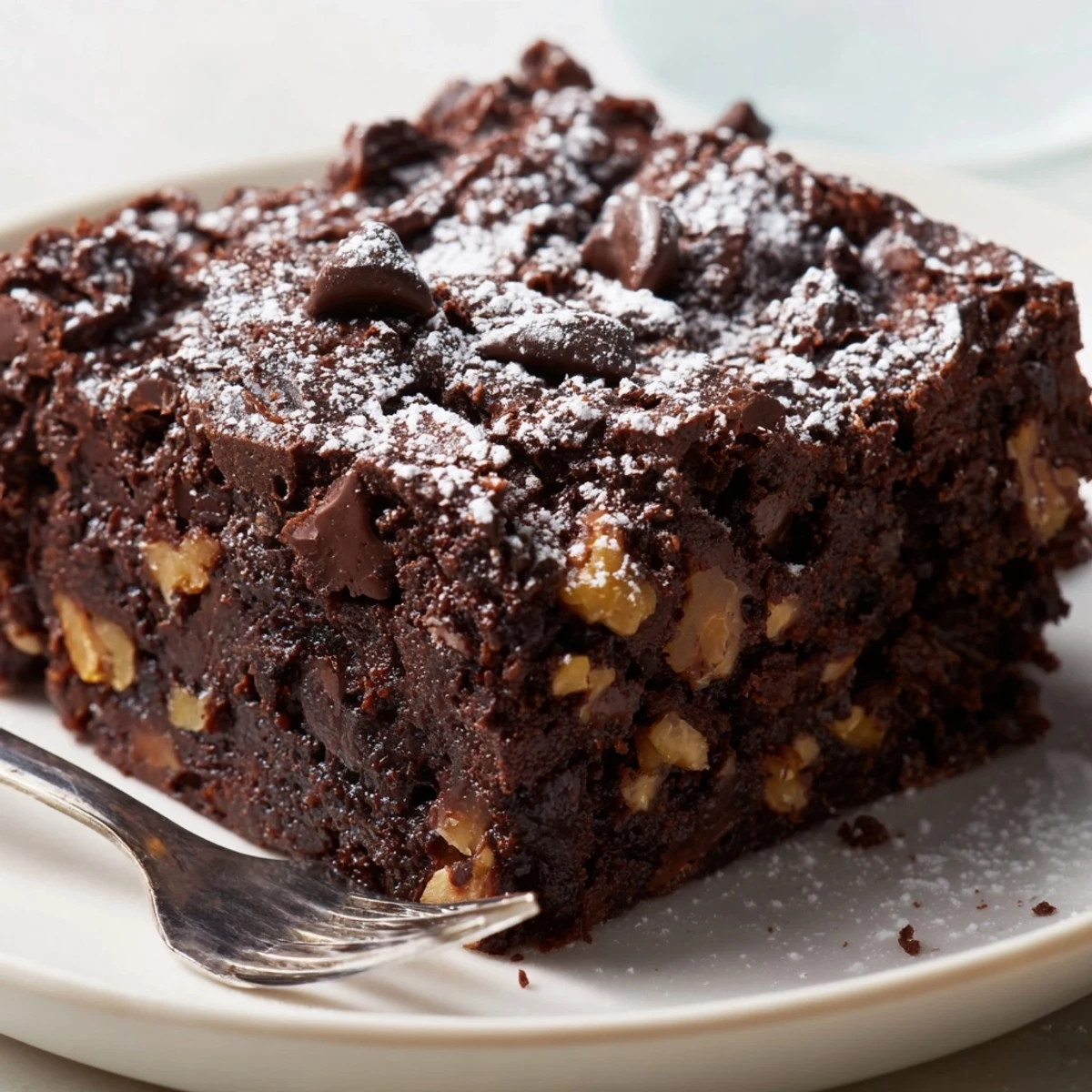 Zero-Waste Brownies Nut Pulp