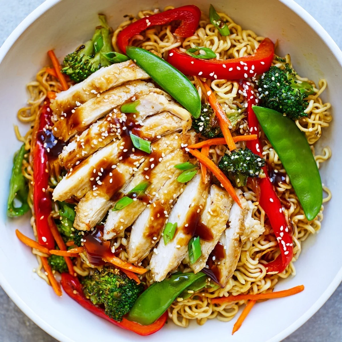 Sheet-Pan Crispy Ramen Veggies