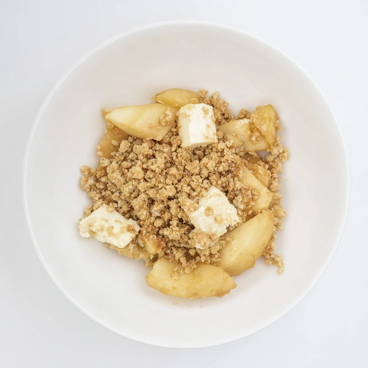 Warm and delicious homemade Best Apple Crisp, perfect for a cozy fall dessert with ice cream.