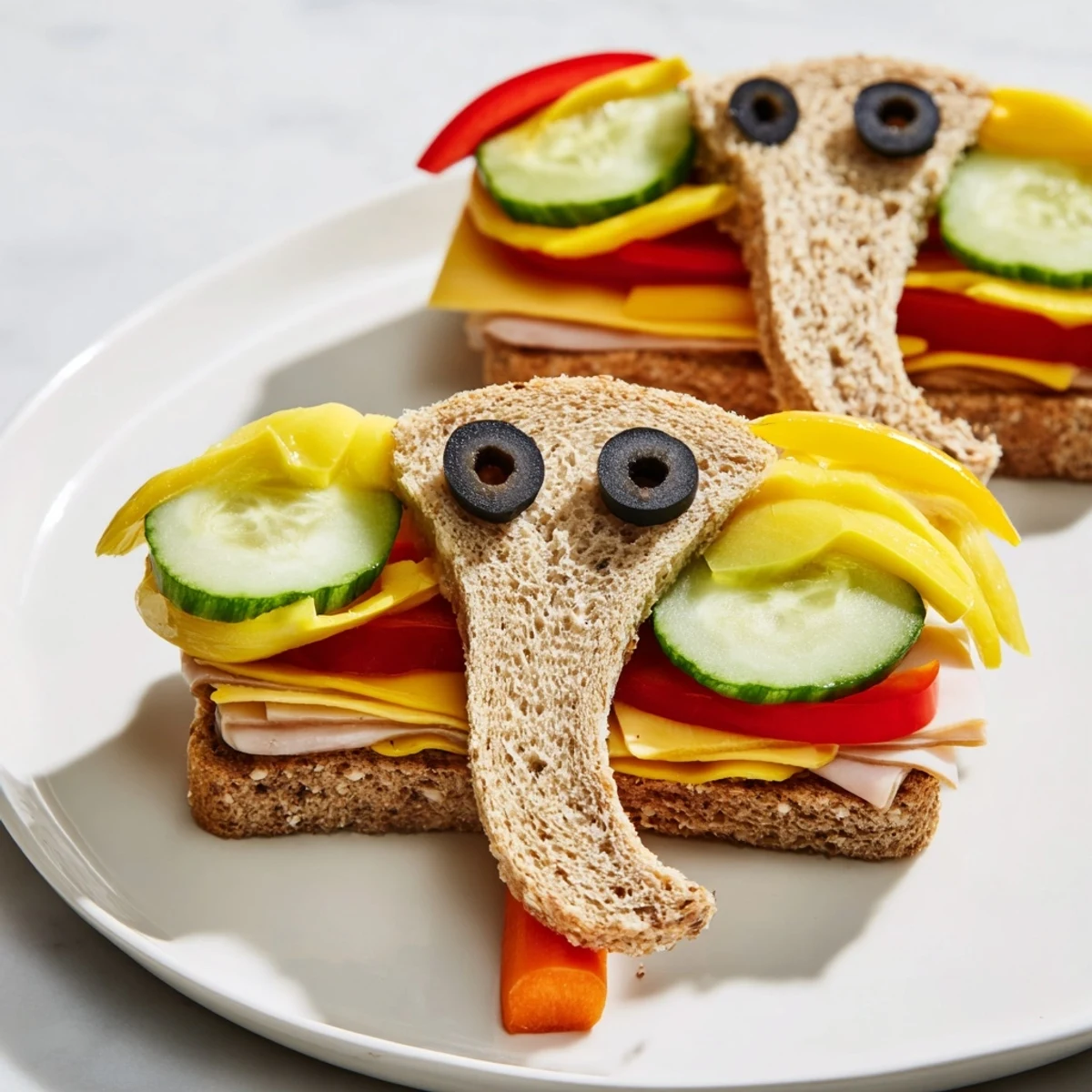 Big Top Elephant Sandwich Board