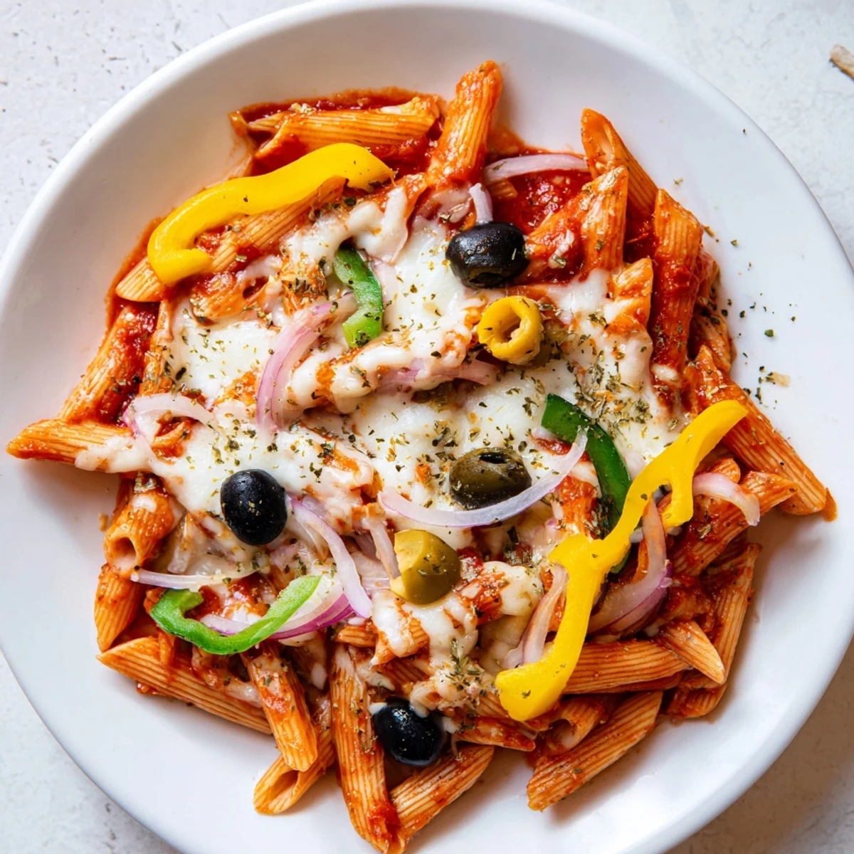One-Pot Pizza Pasta Express
