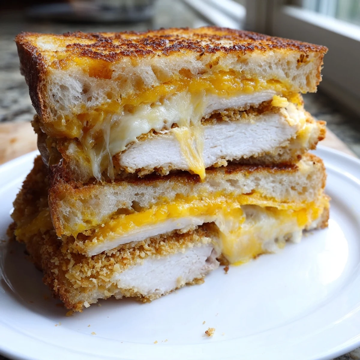 Crispy Panko Pork Chop Sandwich