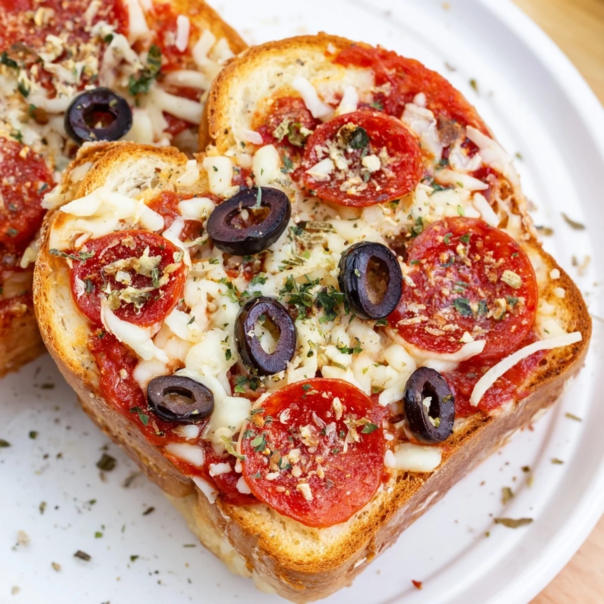 Air Fryer Pizza Toast