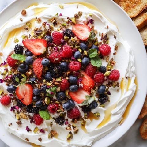 Deliciously creamy Butter Board Dessert Version topped with nuts and chocolate chips.  