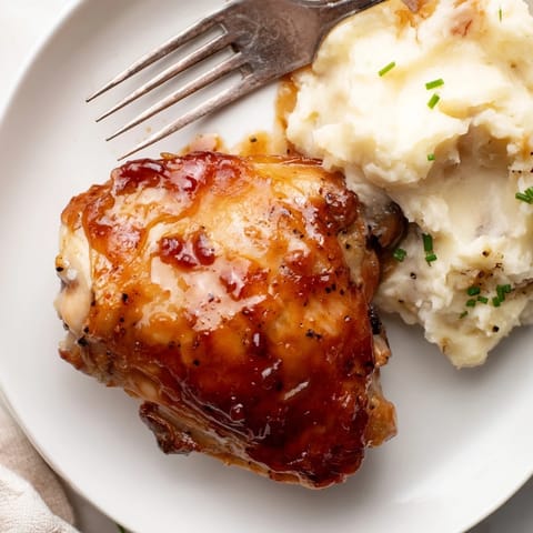 Honey BBQ Chicken Thighs