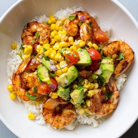 Easy Grilled Shrimp Bowl