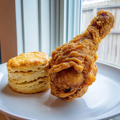 Southern Fried Chicken Biscuits