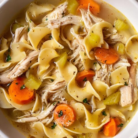 Homemade Chicken Noodle Soup