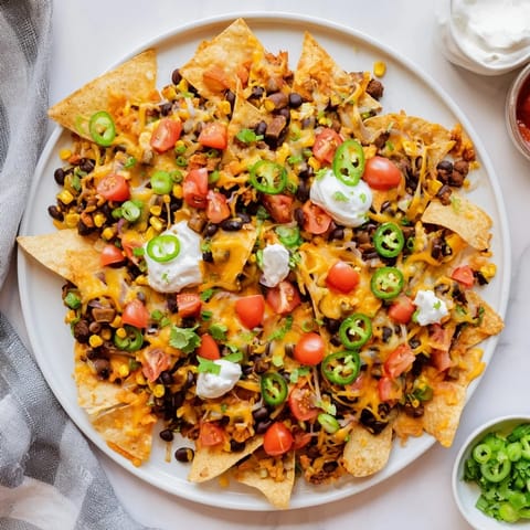 Sheet-Pan Nachos Pantry Beans