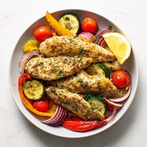 Lemon Oregano Chicken Cutlets