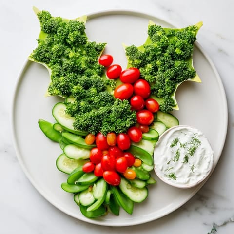 Holly Leaf Veggie Board