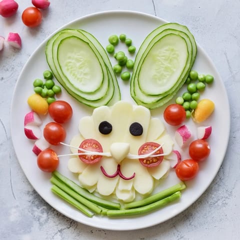 Easter Bunny Spring Platter