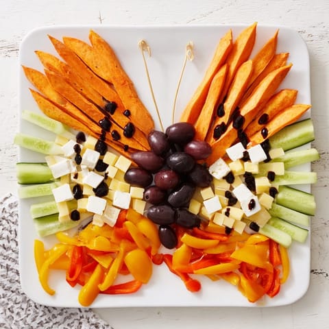 Monarch Butterfly Wings Platter