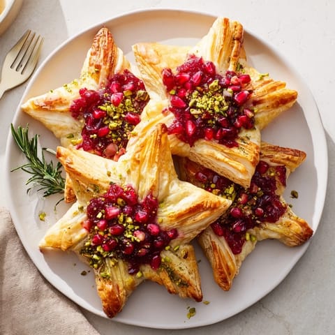 Cranberry Christmas Star