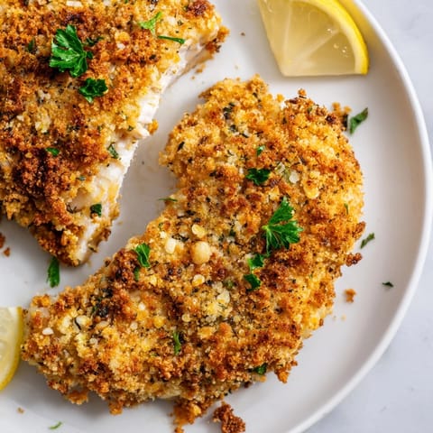 Crispy Parmesan Chicken Cutlets