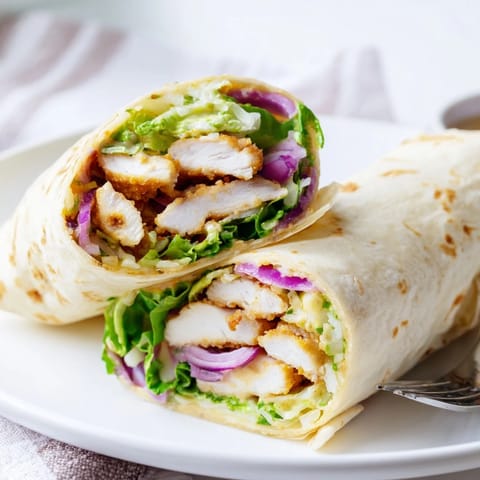 Honey Mustard Chicken Wrap