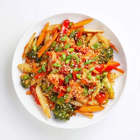 Fermented Veggie Winter Stir-Fry