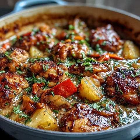 One-Pot Chicken Pineapple Curry