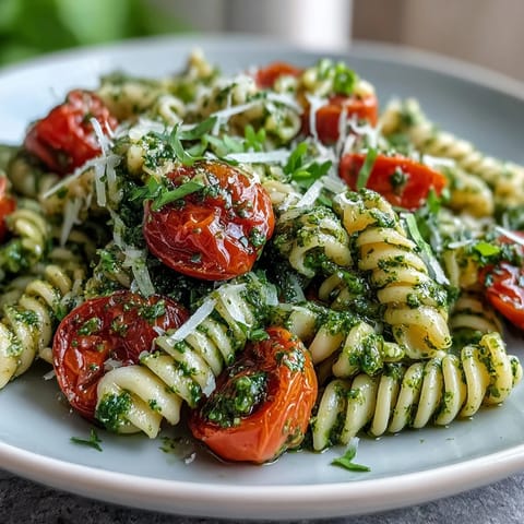 Summer Pasta Salad Pesto