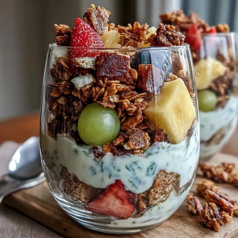 Healthy soccer team snack cups with fresh fruit and granola, layered with creamy yogurt for a nutritious and energizing treat.