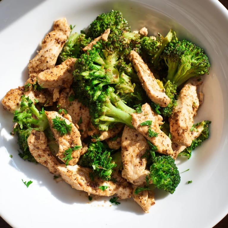 Steaming reveals the flavor of this Microwave-Steamed Chicken and Broccoli, a simple, delicious meal.