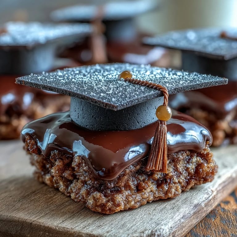 Easy graduation cap cookies topped with smooth royal icing and candy tassels for a sweet treat.